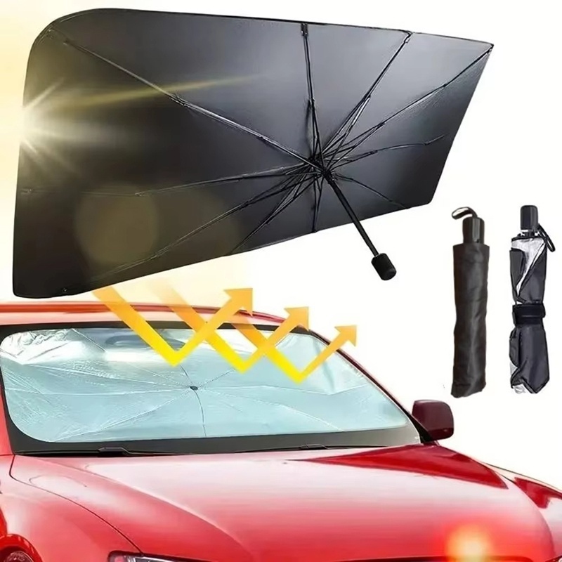 Car Sunshade Windshield Umbrella Foldable - Multi Purpose Convenient Foldable Car Windshield