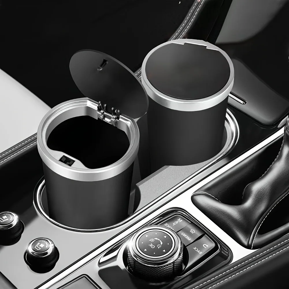 Compact Leakproof Mini Car Tra - Waterproof Car Trash Can With Lid review and price