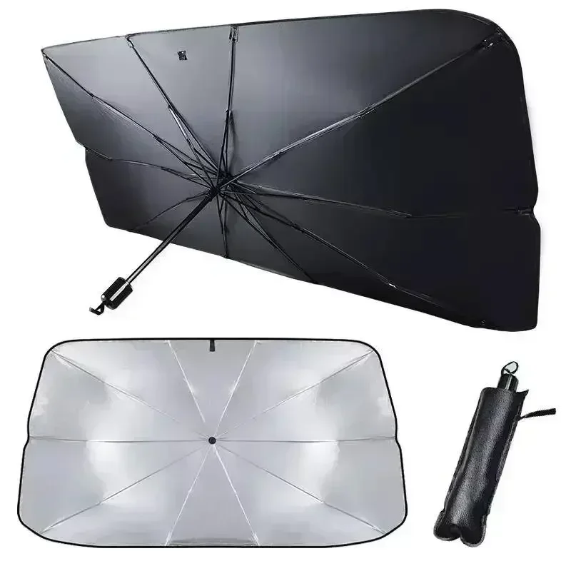 Foldable Car Umbrella Sunshade - Car Sunshade Windshield Umbrella Foldable review and price