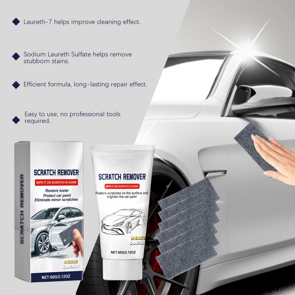 Nano Sparking Cloth Car Scratc - Car Scratch Repair Polishing Wax Paste review and price