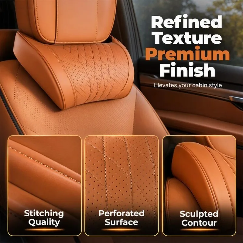 Universal Car Headrest Lumbar  - Memory Foam Car Neck Pillow Lumbar Support review and price
